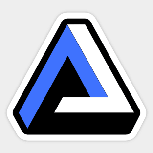 Penrose triangle Sticker